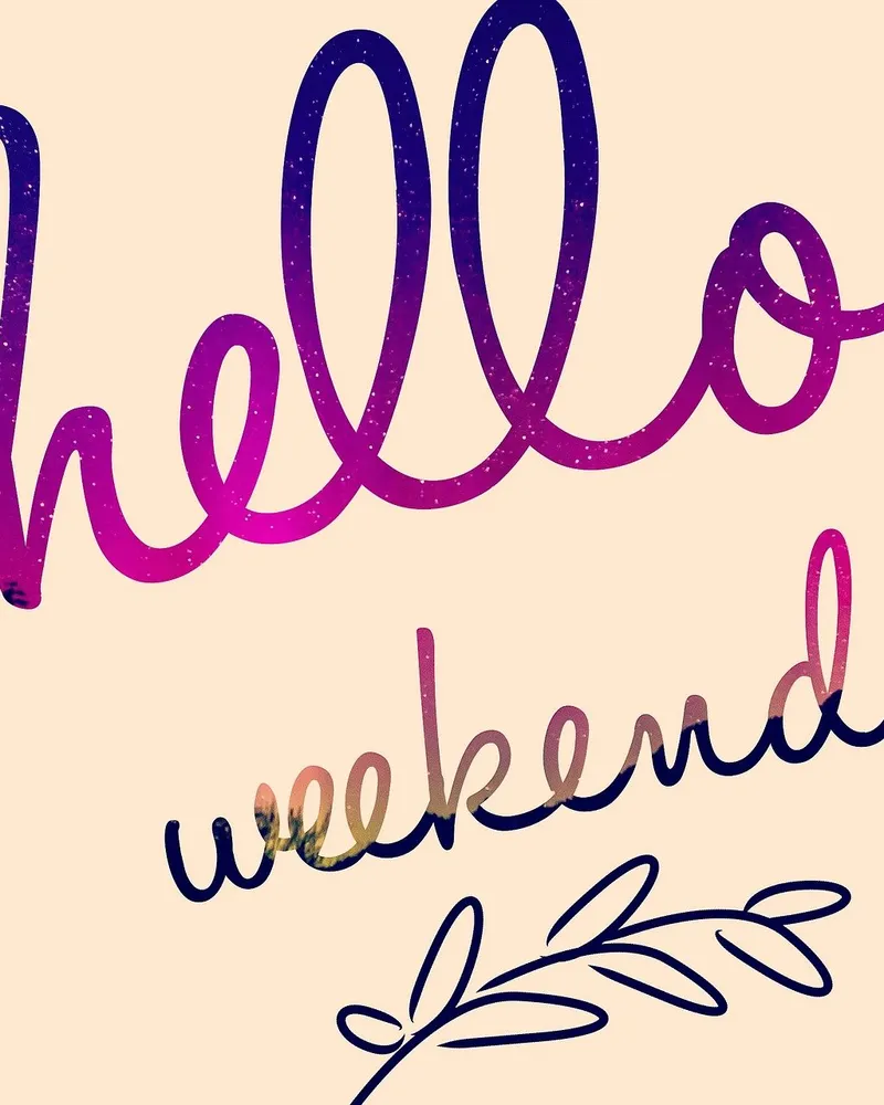 Idées pour un week-end réussi